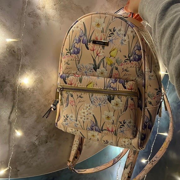 Aldo pink floral bag - Picture 1 of 6